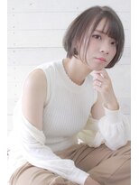 デミヘアー(Demi hair)&nbsp;【Demi　hair】小顔ショート×大人アッシュブラウン