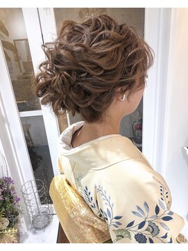 ルナ(Luna) 着物×アップスタイル