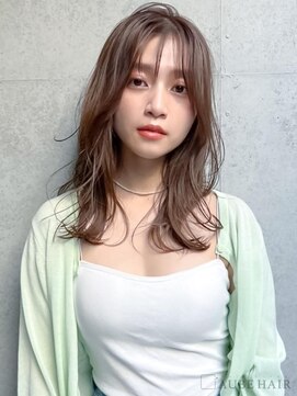 オーブ ヘアー ハンナ 名取店(AUBE HAIR hanna) 20代・30代_ナチュラル抜け感ミディ