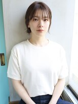 バース(BIRTH)&nbsp;天神【BIRTH】似合わせカット×耳掛け掛けボブ　1