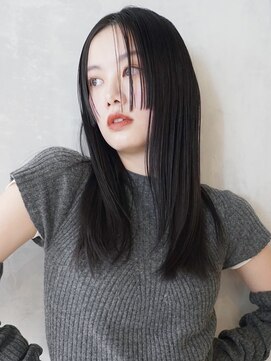 アルバム 池袋(ALBUM) フェイスポイントカット_グレージュカラーボブウルフ_59052