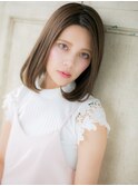 *mod's姪浜/艶感プラチナグレージュカラー小顔矯正立体カットg