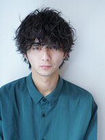 ネオリーブ クーロ メゾン 横浜(Neolive curro Maison)&nbsp;波巻きスパイラル×ツイストパーマ[メンズ]