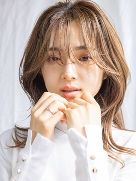 アフロート ギンザ(AFLOAT GINZA) 【白川】20代30代40代シースルーバングワンホンヘア23.5.13