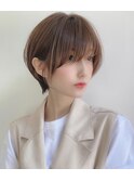 【銀座◇成田】大人美人ショートくびれチョコレート丸みボブ