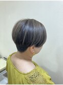 ハイライトショートヘアー