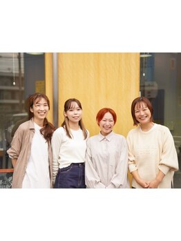 女性ならではの細やかな気遣いが嬉しい◎髪質やライフスタイルを配慮した最適なスタイルをご提案♪