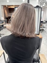 リノバイアクネ(lino by ACNE) 外はねミディ/カシスヴァイオレット