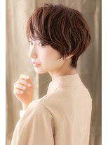 カバーヘア ブリス 大宮西口(COVER HAIR bliss)&nbsp;ステップボーンカットくせ毛風ひし形ショートY大宮20代30代40代