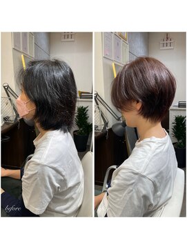 ムーブ(Moob) 大人美人ショートスタイル【別府】