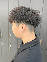 メンズパーマT-16