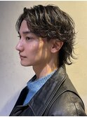 ワンカール動くニュアンスパーマ シャドウパーマ メンズパーマ
