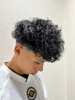 ベルクロー バイ アリープ(Bel.crow by ALEAP)&nbsp;ツイストスパイラルパーマ/ツーブロック/ニュアンスデザイン