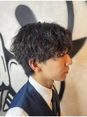 ダークアッシュ/韓国マッシュ/ニュアンスパーマ[錦糸町駅/men's]