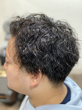 ヘア ナヴォーナ 大浦店(hair NAVONA) サイドパートツイスパ