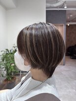 エスト 幕張本郷(est.)&nbsp;☆くびレイヤーボブルフ細めハイライト小顔こなれミディ〔幕張〕