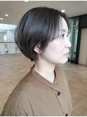 前髪長めショート/ショートカット/ショートヘア/20代/30代/40代