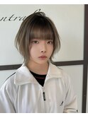 くびれショート/ベージュカラー/Aujuaトリートメント