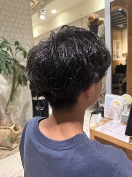 エムプラス センター北(M.plus) メンズマッシュ×パーマ
