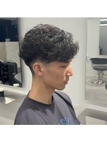 ステラ(STELLA)&nbsp;ショートアップバング×リバースパーマ