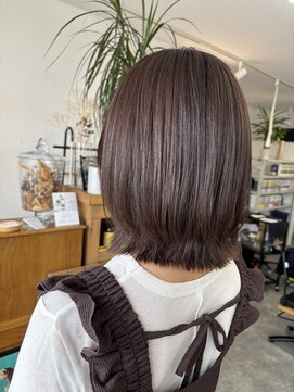 ムニ(MUNI) ＊ショコラブラウン×くびれボブ＊