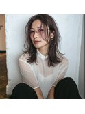 外ハネスタイル
