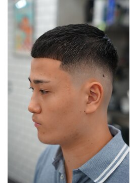 バーバーショップ ノア 2nd(BARBERSHOP NOR) クロップスタイル、スキンフェード、フェードカット