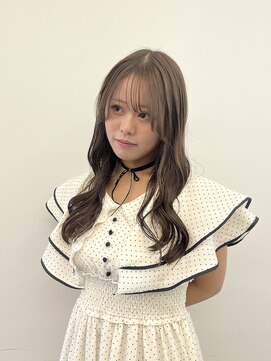 アイスプロドバイブルーム 木更津店(ice prod by bloom) 黒髪カタログ/クラゲヘアー/オリーブグレー/木更津