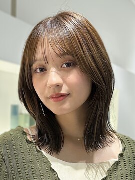 アビーツー(ABBEY2) くびれボブ大人ボブ切りっぱなしボブぱつっとボブ垢抜けボブ