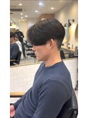 毛流れセンターパート