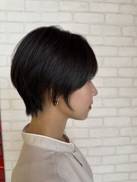 ビス リアン 川口店(Vis lien) 10代20代襟足スッキリショートボブ艶髪ストレート