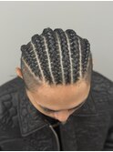 地毛コーンロウ　[特殊ヘア下北沢/メンズサロン]
