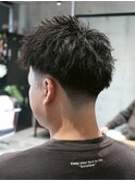 MEN'S/テーパーフェード×ツイストジェット/短髪フェード