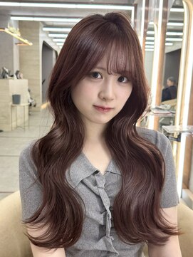 ロンドホットリップ 立川(Lond hot lip) ボルドー/ワインレッド/韓国巻き/ダブルカラー