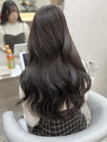 ラルム 新宿(LARME) 韓国ヘア/レイヤーカット/ダークグレージュ/髪質改善/新宿/暗髪