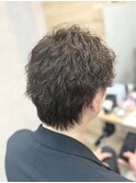 スパイラルパーマ×グレージュ〇平塚
