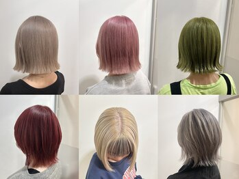 ハロ 蕨(HALO)の写真/透明感のあるワンカラーからブリーチ・ダブルカラーまで！トレンドカラー×ツヤ髪をダメージレスに◎