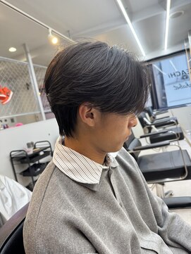 アグ ヘアー アイラ静岡店(Agu hair aila) 【aila稲荷】毛流れセンターパート/静岡メンズ