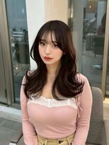 ノク 渋谷(nok)&nbsp;イメチェンピンクベージュ前髪