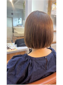 シンセリティ 宮崎市恒久店(Sincerity)の写真/感動の仕上がり!髪質改善縮毛矯正ストレートで自信あふれる毎日を演出◎