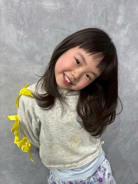 クラン エン バイ ヘッドライト 二子玉川店(clan en. by HEADLIGHT) キッズカット/親子でclan en/二子玉川/ミディアムレイヤー2