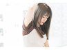 【女性スタイリスト担当】*ブリーチ無し*ダブルカラー＋髪質改善TR