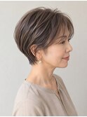 ミセスカット顔周りレイヤー20代~50代【西新大濠荒戸】