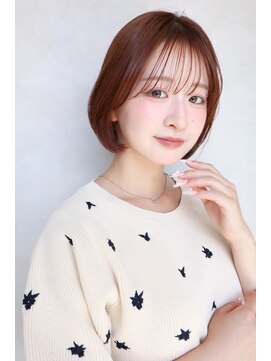 イルウィ(irwi) 【門前仲町】透明感ショコラブラウンカラー　レイヤーボブ