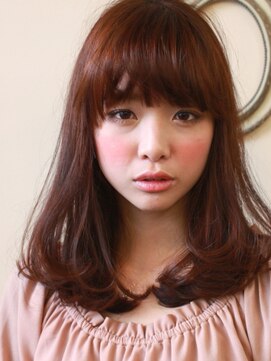 蒼い花 美容院 リッチな艶の あま可愛ロブ