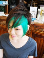 ベル(BELL)&nbsp;ワンポイントカラーグリーン★【BELL桜新町/用賀】