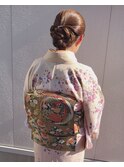 訪問着　卒園式とか　七五三とか