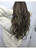 ルーフ 町田店(LUFE)&nbsp;【LUFE町田】アッシュベージュ×ハイライト　担当三宅