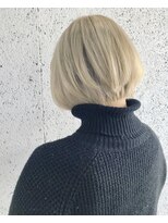 ノア ヘアデザイン 町田店(noa Hair Design)&nbsp;ハイトーン×ショートボブ