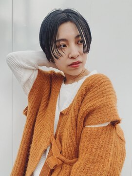 クリアー オブ ヘアー 藤が丘店(clear OF HAIR) ぱつっと前髪ショート